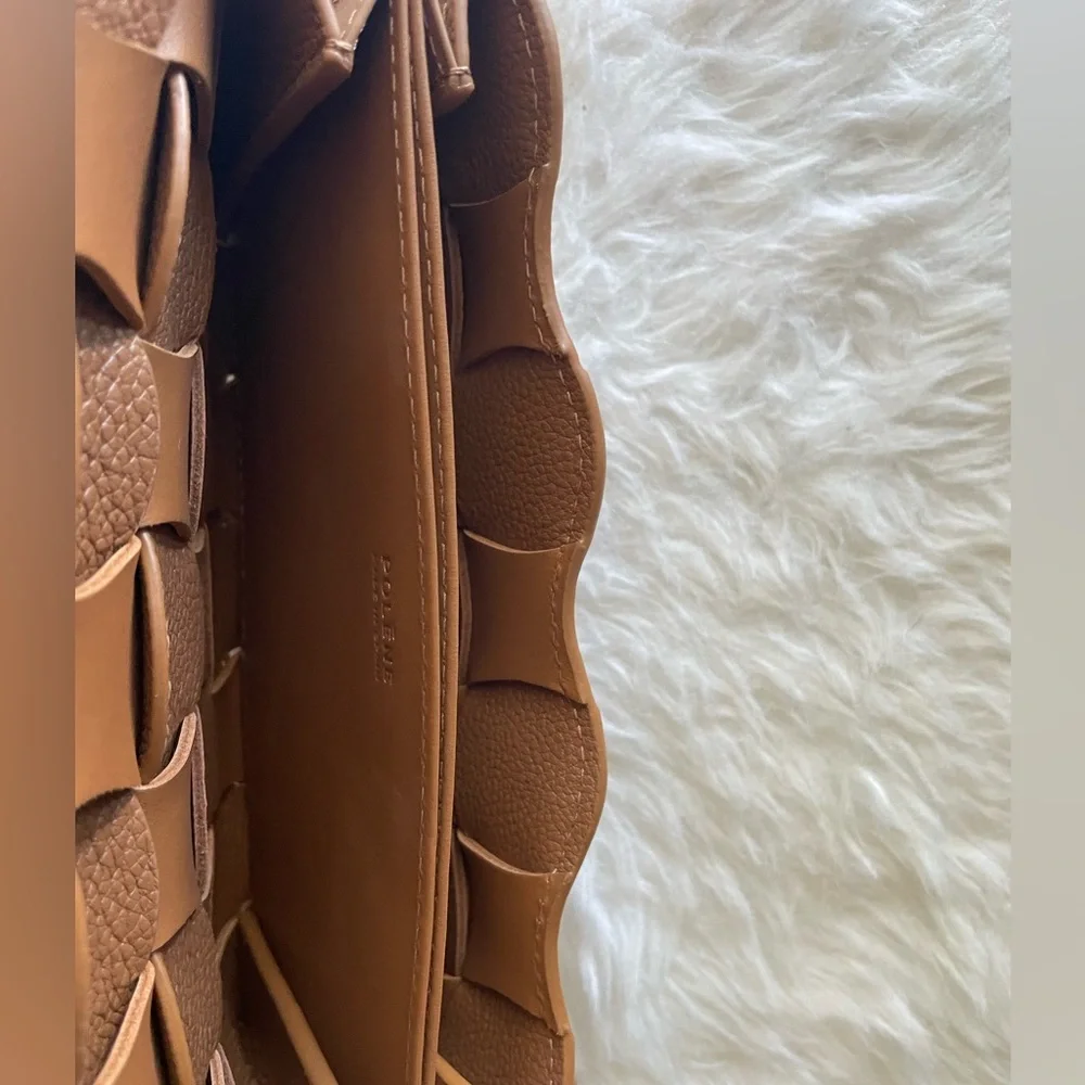 Polene Neiti Clutch Bag in Camel - Picture 14 of 16